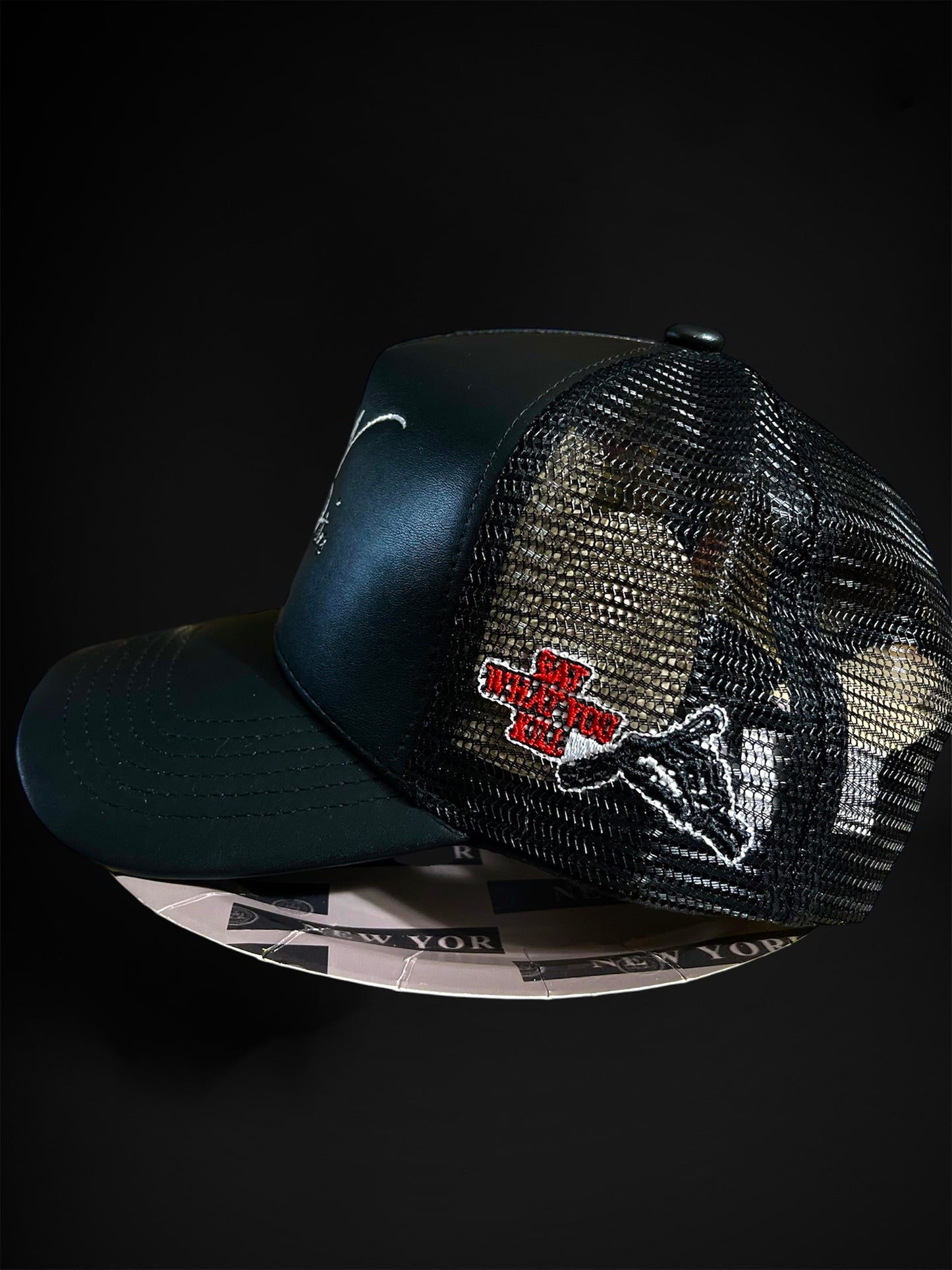 FNPP Leather Trucker